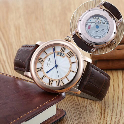 カルティエ時計正面デザイン